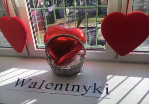 Napis walentynki
